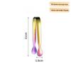 304 Stainless Steel Sugar & Ice Tongs for Coffee and Food, Thickened, Ideal for Restaurant and Bar Use.