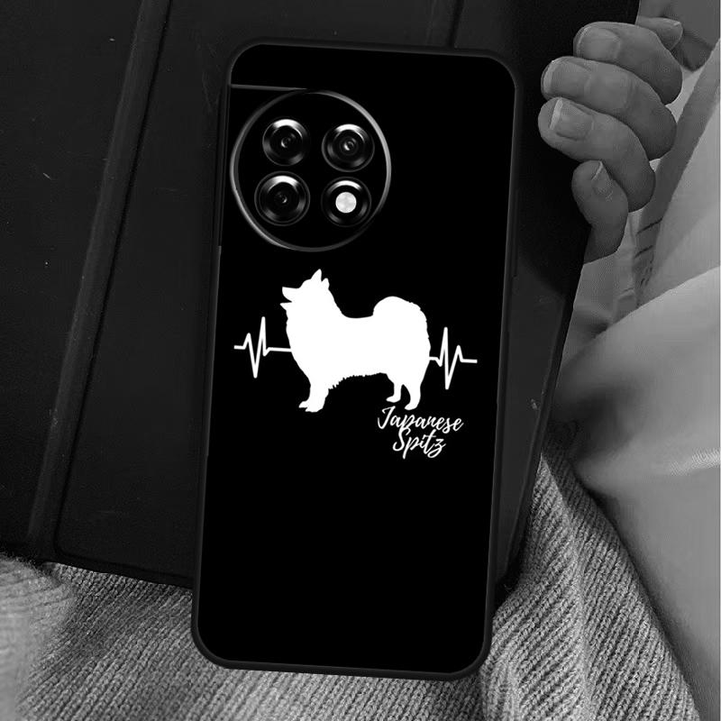 Japanese Spitz Dog Case For OnePlus 15 13 12 11 13R 13T 10T 10R 12R OnePlus Nord 5 CE 2 3 4 Lite N20 N30 Cover