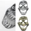 Horror Themed Kirin Face Mask Lightweight Plastic Face Covering Comfortable Wear Practical Halloween Party Accessory