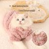 Chaqueta Cálida de Invierno para Gatos - Abrigo de Algodón Felpa Anticaída de Pelo para Ragdolls y Gatitos
