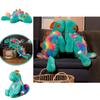 Cute Color-changing Chameleon Plush Toy Long-haired Stuffed Lizard Doll Wholesale Gift Decoration