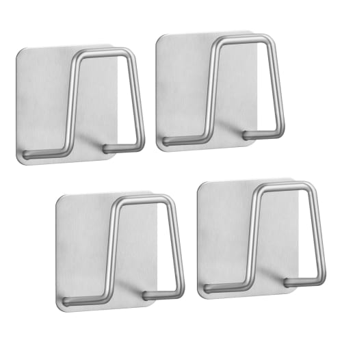 

Anfiodas Stainless Steel Sponge Holder, Kitchen Sponge Holder, Dish Drainer, Sink Storage Holder, Strong Double-Sided Adhesive, for Kitchen, Sink, Bat