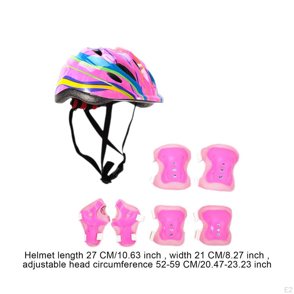 Kinder Fahrradhelm Set Roller Skating für Fahrrad Inline Fahren