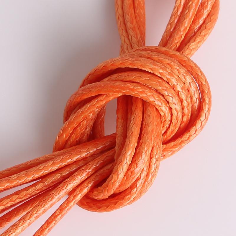 Korean Waxed Rope for DIY Jewelry - 1-2mm Colorful Necklace & Bracelet Cord