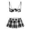 Man Desire Erotic Lingerie Women's School Uniform Seduction Passion Breast Suit Bed Tease Cute Sexy Pure Desire JK