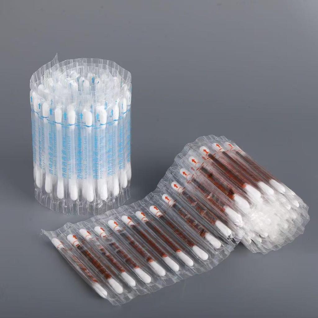 Individually Packaged Portable Povidone-Iodine Swabs for Sanitary Use - Ideal for Travel, Hotel, and Home.