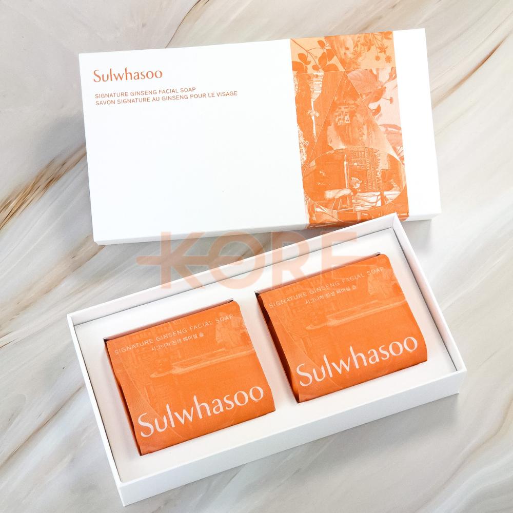 Sulwhasoo Pleťové mýdlo s ženšenem Signature 120g*2