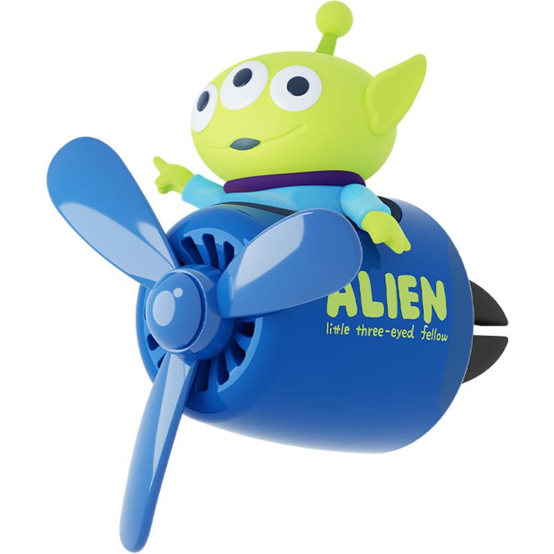 Disney Toy Story Lufterfrischer Auto Parfüm Kawaii Propeller Lüftungsschlitz Lufterfrischer Parfüm Geeignet für Auto Innenraum Dekoration A