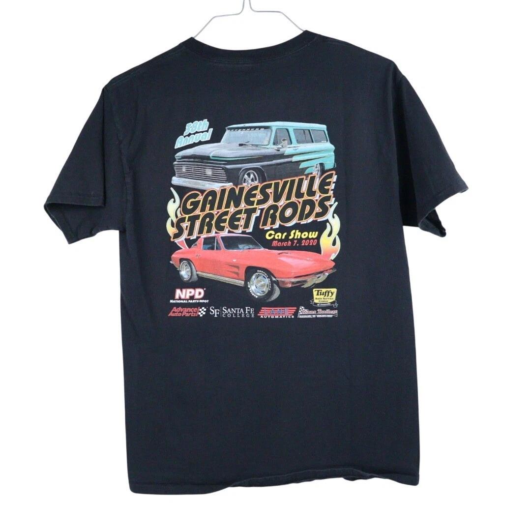 

Gainesville Street Rods 38th Annual Car Show Graphic T-Shirt Men s Small S