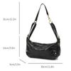 Shoulder bag High-end diamond dumpling bag Stylish and simple underarm bag Versatile women's messenger bag