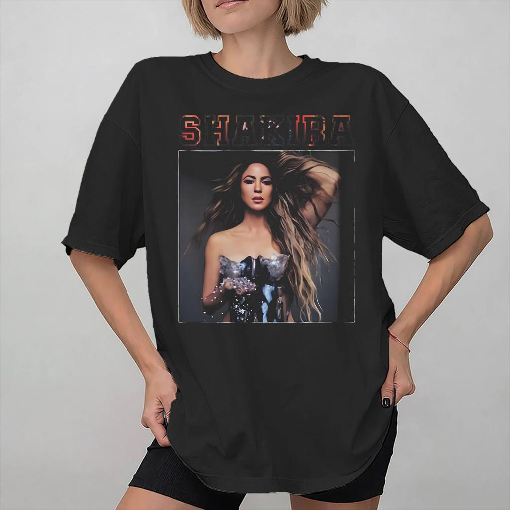 Shakira 2026 Tee Shirt for Unisex Women New Arrival T Shirts Cotton Clothing