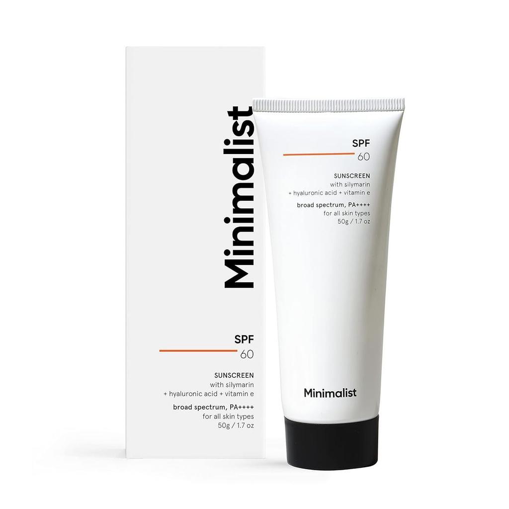 Sunscreen SPF 60 (50 G), Sunscreen SPF 60, Minimalist
