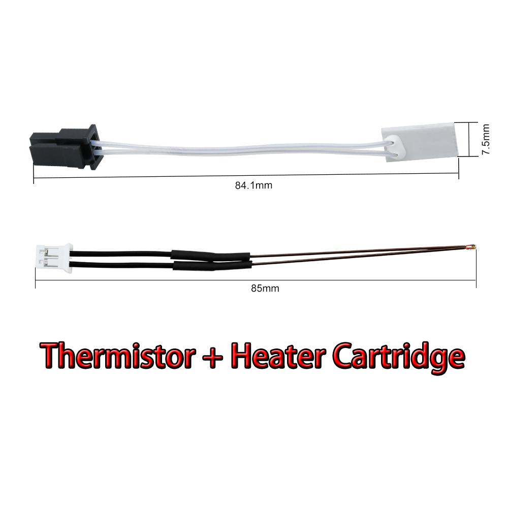 Upgrade for Anycubic Kobra 2 Hotend Kit,Thermistor Heater Cartridge 0.4mm Print Hot End for Kobra2 Plus/Neo/Kobra2 3D Printer