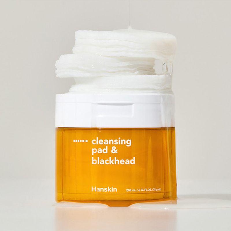 Hanskin Очищающие подушечки и черные точки 70 штук