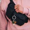 Keychain Pendant Dice Charm Lightweight Portable Acrylic Keychain Phone Bag Keyring Smooth Surface Keychain