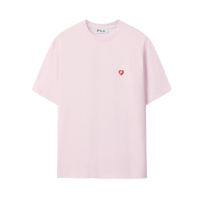 New FILA T Shirts Unisex Pink F71U525103FPK