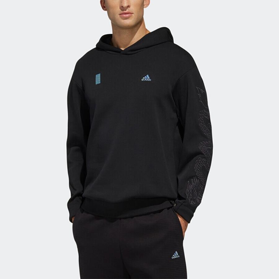 Adidas High-Neck Sport Sweatshirt Men Tops Black FM9333