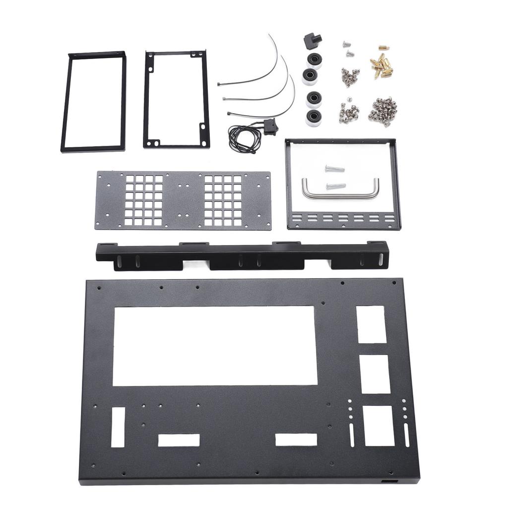 DIY Computer Motherboard Case Rack Powerful Cooling Steel Plate ATX M ATX ITX Gaming PC Case Open Frame with Handle