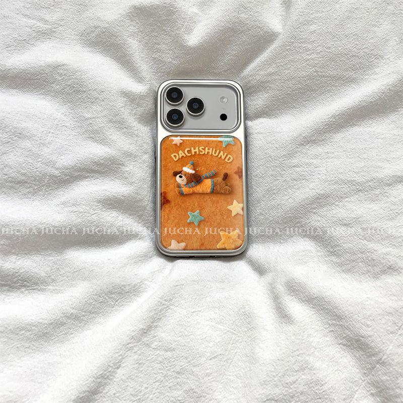 

Sausage Dog Plush iPhone Case - Cute & Stylish for 17 Pro Max & 16/15 Models 13