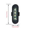 Universal Aircraft Strobe Lights Anti-collision LED Drone Strobe Light Type-C Charging Warning Signal Light 7 Colors
