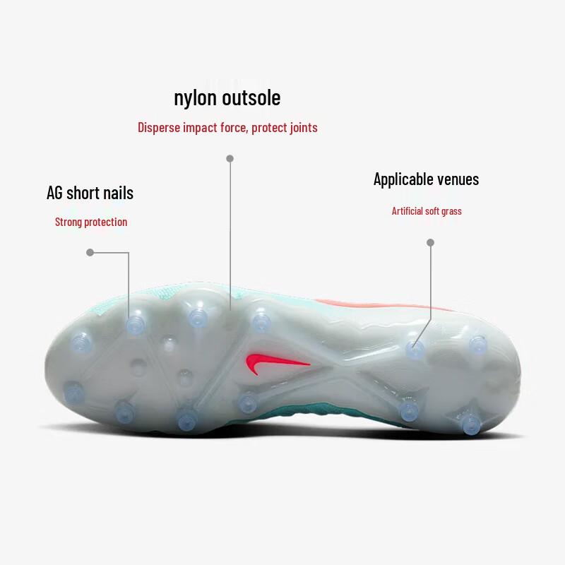 

Nike Men s Phantom GX 2 AG Short-Stud Soccer Cleats 40