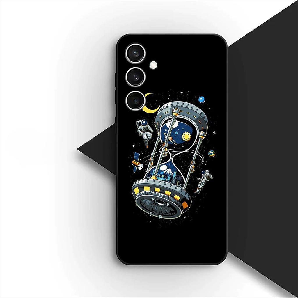 for Huawei P30 P20 Mate 20 Pro Lite Y7 Y6P Y7A 2019 Nova 5T 3I Phone Case Universe Galaxy Starry Night Sky Astronaut Rockets