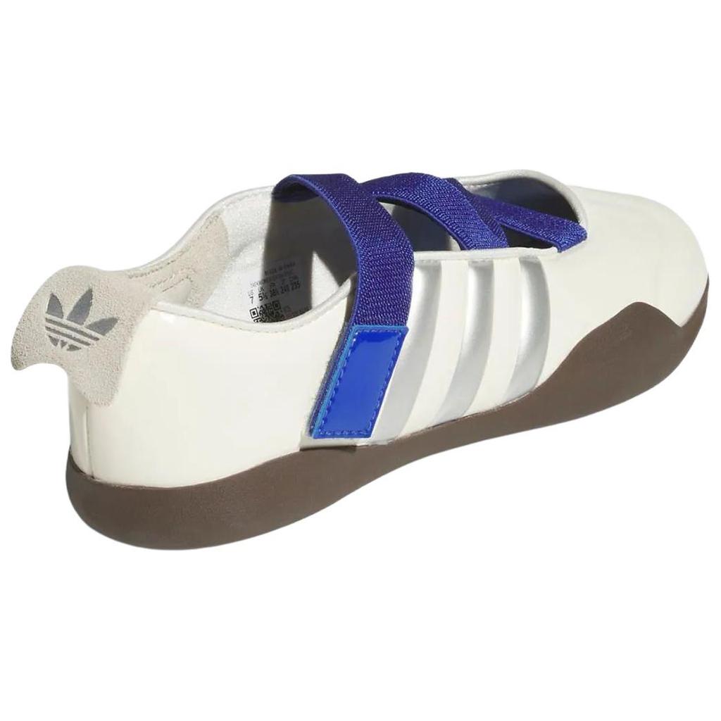 Caroline Hu x CLOT x adidas Taekwondo Bianco Sporco Argento Metallizzato Marrone Sneakers Donna JR6919