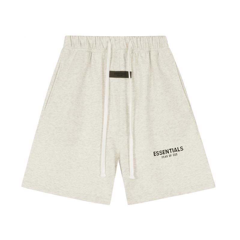 FOG ESSENTIALS Unisex Loose Silicone Print Casual Shorts