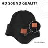 Bluetooth Beanie Hat Winter Unisex Warm Earflap Hat Wireless Headphone Earphone Stereo Speaker Mic Autumn Hat for