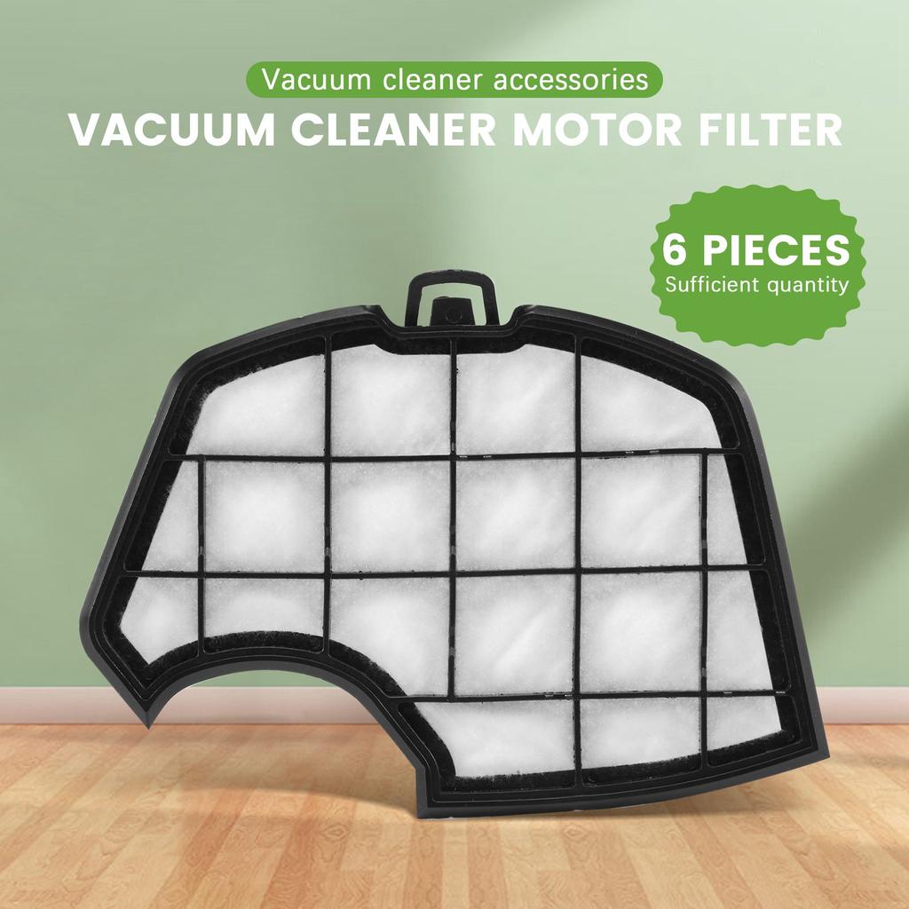 ABIY 6PCS For Vorwerk Kobold Replace Filters Motor Protection VK150 VK140 Accessories