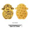 Shuibei Gold 999 Wealth & Treasure Phone Sticker – Creative Gold Foil Gift for Drivers