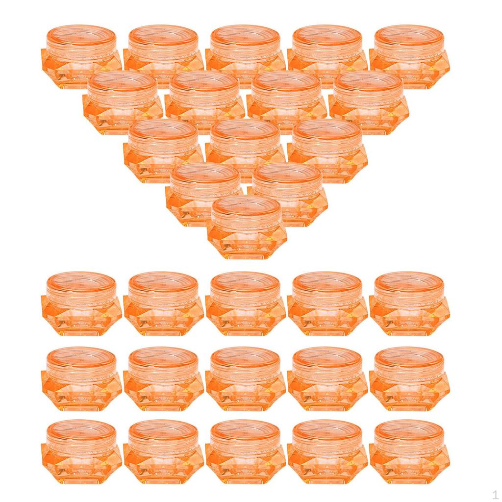 30 Pieces Empty Jar Container Bottle, with Lid Easy to carry Clean, Leak Makeup Storage Jars