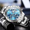 Luxury Man Watch Quartz Waterproof Luminous Date Chronograph Stainless Steel Men Wristwatch Military Sports Men's Watches