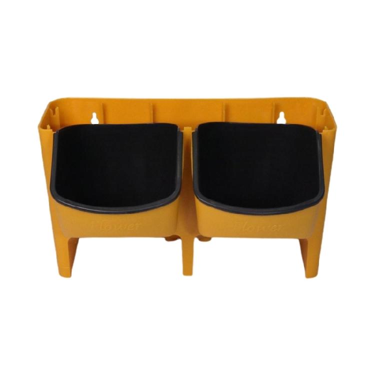 Stackable Flower Pot Wall Hanging Vertical Planter for Indoor Outdoor Garden