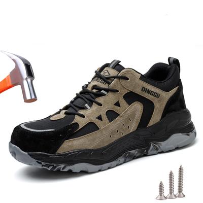 Lightweight Work Safety Shoes Men Women Anti-puncture Indestructible Work Sneakers Security Protective Safety Boots Footwear