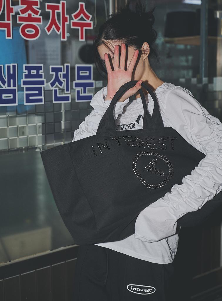 Interest Pearl Logo Ecobag_Black