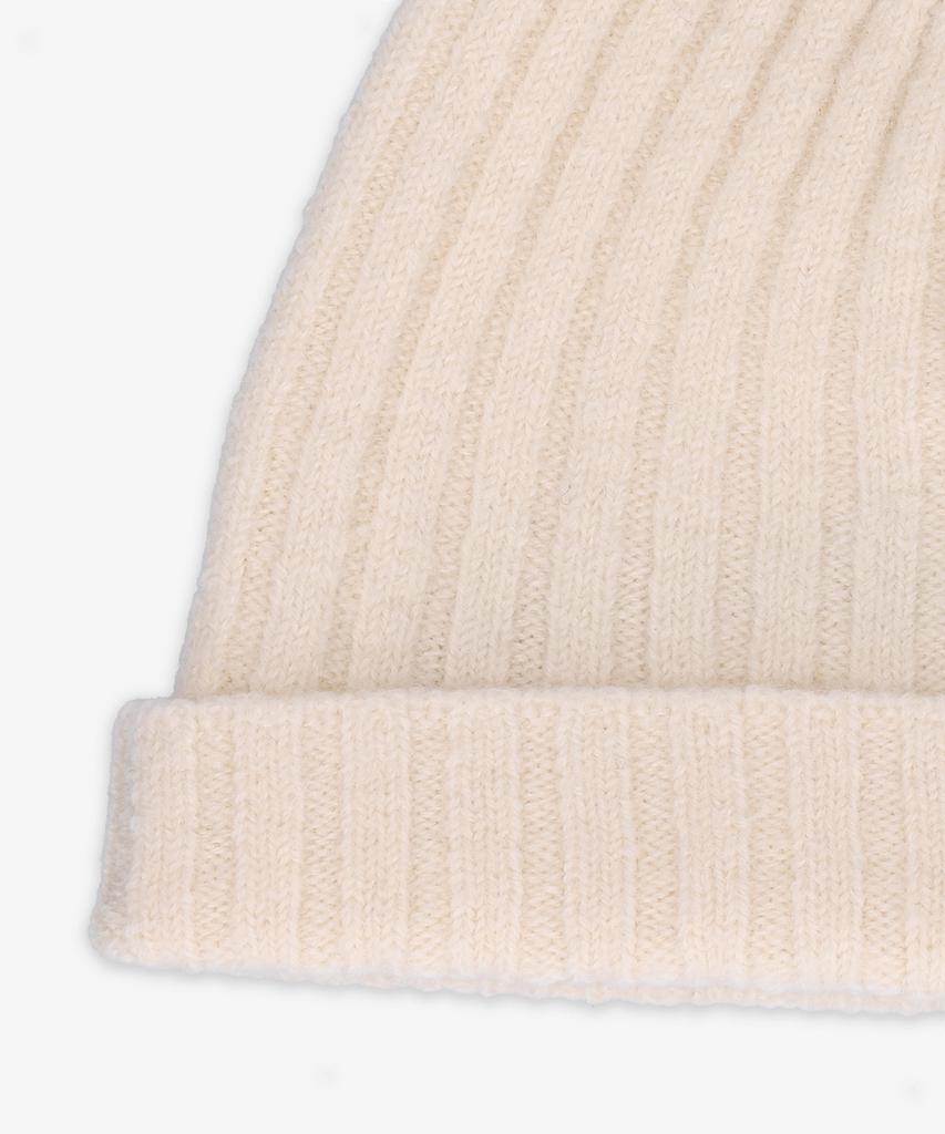 JIL SANDER Wool Beanie - Natural / J02Tc0003J14506109