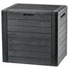 Garden Balcony Chest Trunk 140L Storage Garden Balcony Terrace Anthracite