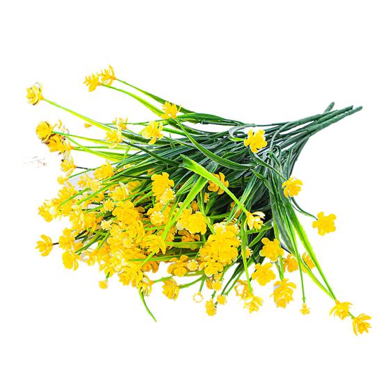 Artificial Camellia Bundle Realistic Faux Camellia Blooms Fake Flowers Bunch for Dining Table Decor Home Office Wedding Party Decoration