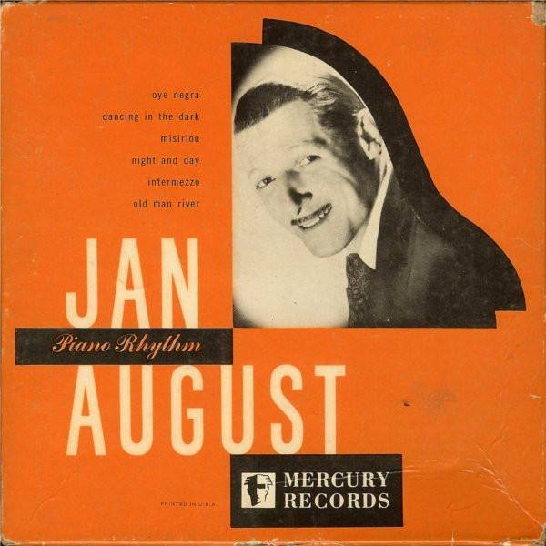 

7inch Record JAN AUGUST - Piano Rhythm A31X45 Mercury 1950 US Jazz Used