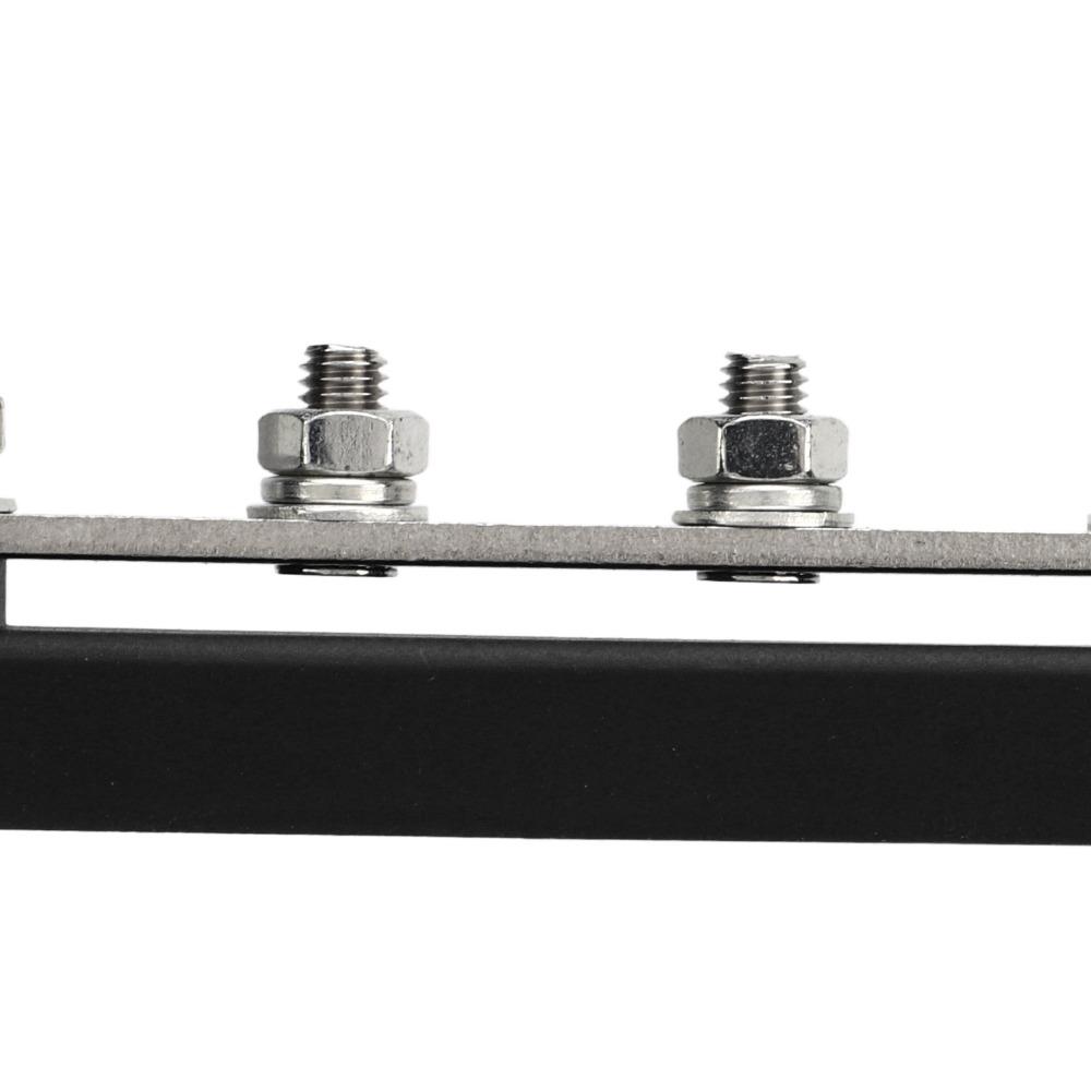 M6 Screw Terminal Block 6 Terminal Bus Bar Marine Power Distribution Distribution Block  Vehicle