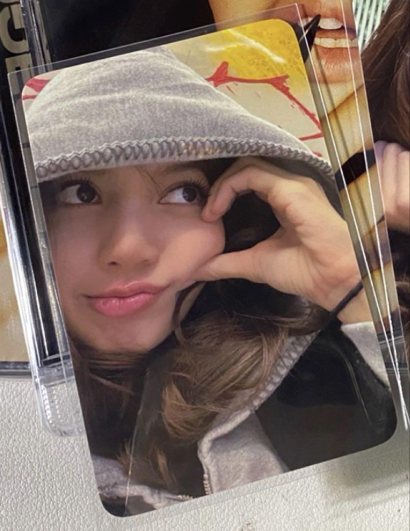 

[Б/У] BLACKPINK Lisa Alter Ego everline Ограниченная Серия Торговая Карта A