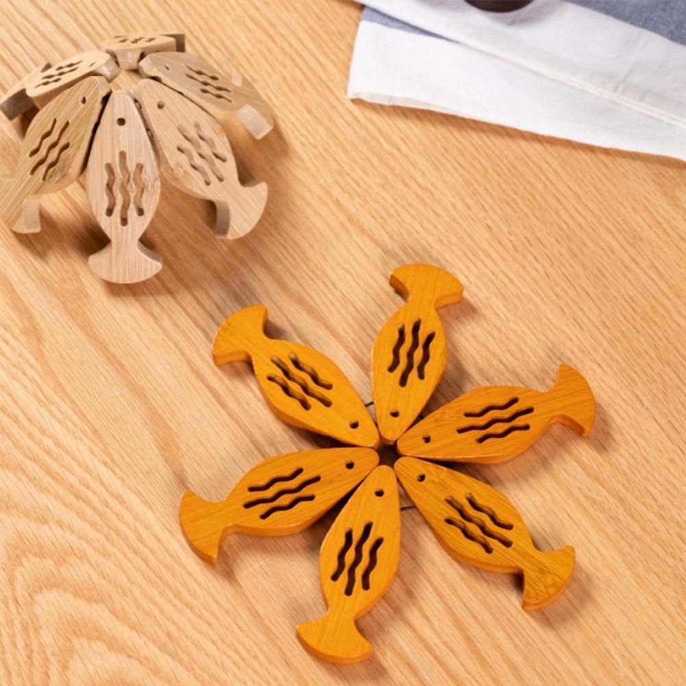 Tree Insulation Mat Solid Wood Dining Table Anti Scalding Mat Pot Mat Festival Gift Creative And Personalized Home Decoration