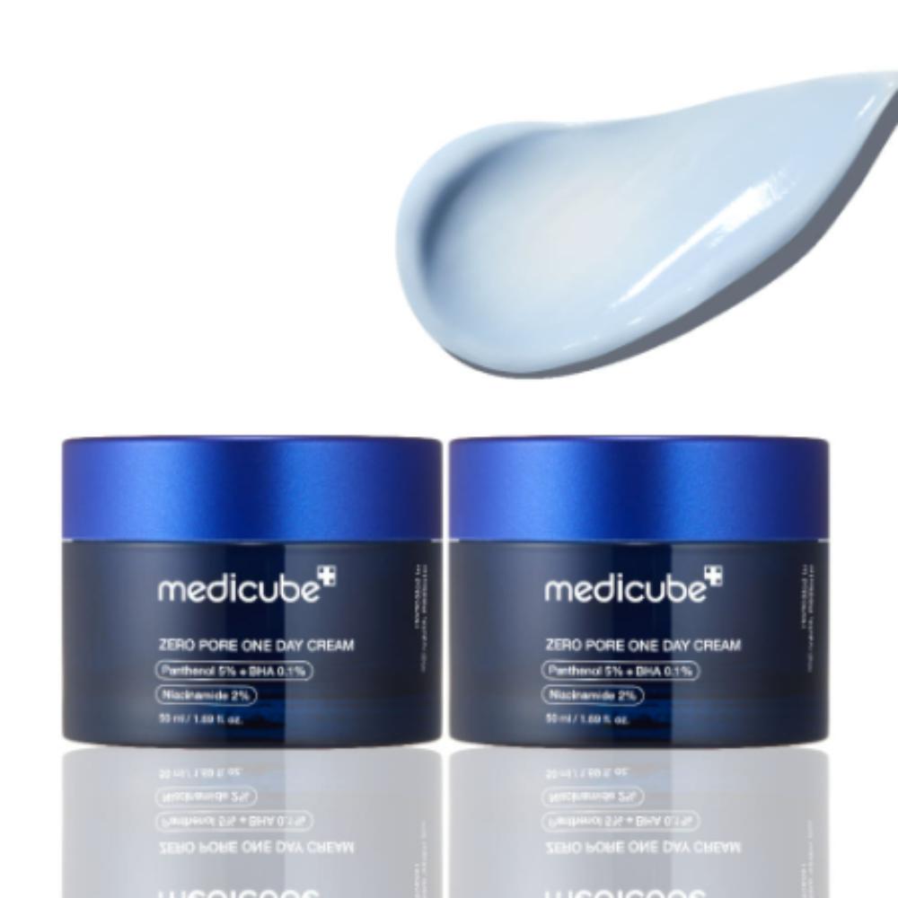 

Medicube Zero Pore One Day Cream — Daily Pore Tightening & Smooth Skin Care (50ml × 2)