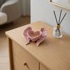 3D Printed Heart Storage Box Angel Wing Jewelry Holder Trinkets Keys Dish Container Organizer Tray Home Office Desktop Decoration Ornament