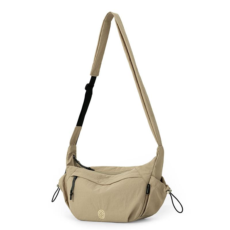Fashion Cloth Bag Student Class Satchel Messenger Bag Large Capacity Shoulder Bag Japanese Outing Dumpling Bag