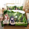 Unnamed Memory Bedding Set Single Twin Full Queen King Size Bed Set Adult Kid Bedroom Duvetcover Sets 3D Anime Bed Sheet Set