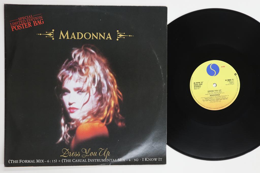 12inch Record MADONNA - Dress You Up W8848TF SIRE 1985 UK Dance & Electronica Used
