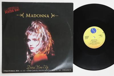 12-tums skiva MADONNA - Dress You Up W8848TF SIRE 1985 UK Dans & Elektronisk Musik Begagnad