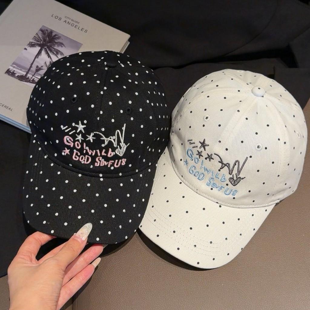 Cotton Embroidered Baseball Cap For Women And Men With Sun Protection For Summer Casual Wear